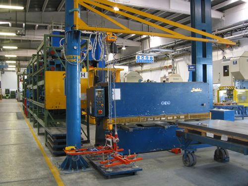 Кран с колонной стрелой серии PP11, вращающийся на 360°, подъемно-поворотный