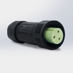 Разъем электропитания EC02681-2023-BFцилиндрический, гнездовой, полиамид