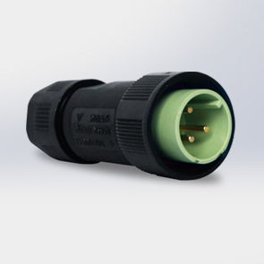 Разъем электропитания EC02681-4023-BFцилиндрическийпапаполиамид