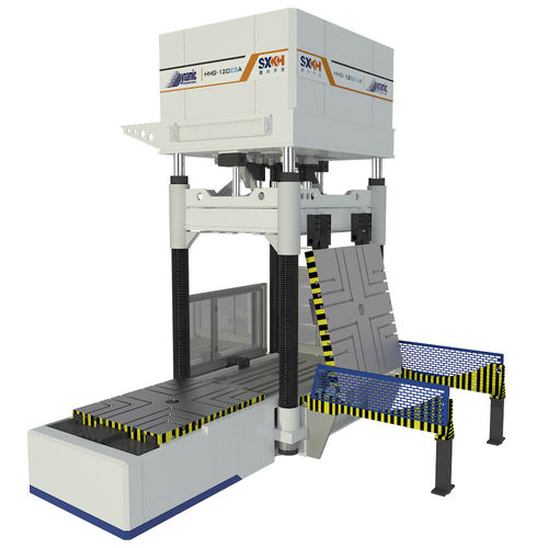Олеодинамический пресс HMG-70JMиспытание, штамповка