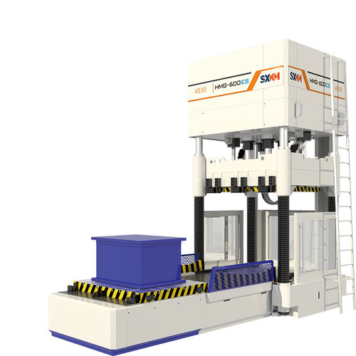 Олеодинамический пресс HMG-600ESиспытание, штамповка