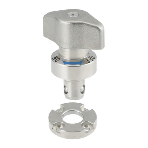 Четвертьоборотный крепеж с клином QCWESдля оборудования пищевой промышленности