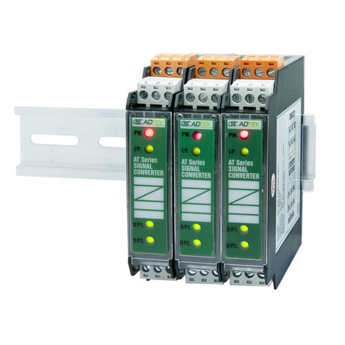 Преобразователь температуры для монтажа на DIN-рейке AT-TRPt100 с аналоговым токовым выходом