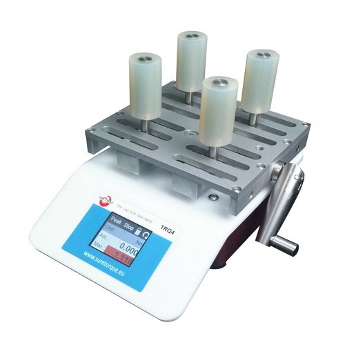 Bench-top torque tester TRQ4portablefor bottle capsfor jar covers