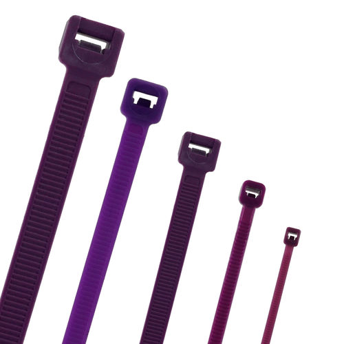 Пластиковая кабельная стяжка CT101PU нейлоновая самоблокирующаяся