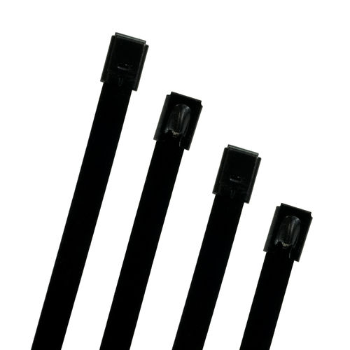 Металлическая кабельная стяжка CTSS4.6-1000-ECнержавеющая стальсамоблокирующаяся