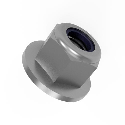 Фланцевая гайка с фланцемнержавеющая стальнейлон