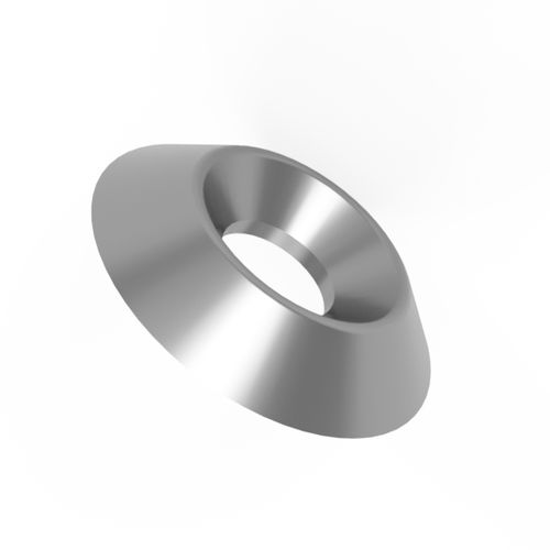 Locking washer flatrecessedstainless steel