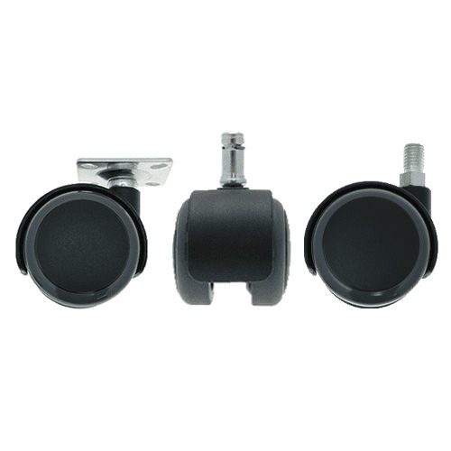 Поворотный ролик серии CST06резьбовая шпилькастальрезина