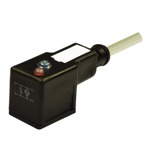 Разъем клапана CM2N02VL1B033ЭлектропитаниеAC/DC2-полюсный