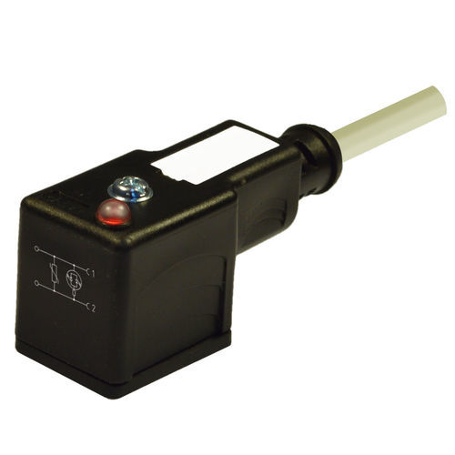 Разъем клапана CM2N02VL1B035ЭлектропитаниеAC/DC2-полюсный