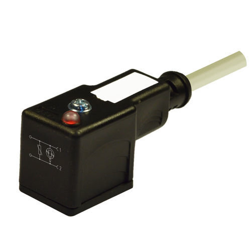 Разъем клапана CM2N02VL1B045ЭлектропитаниеAC/DC2-полюсный