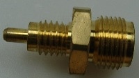 19243-20830- PPIP macro fiber composite fitting, used with series 4890 and 5890 gas chromatography systems