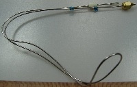 19251-80525- Split/splitless inlet, split vent weldment assembly, used with series 5890 gas chromatography systems