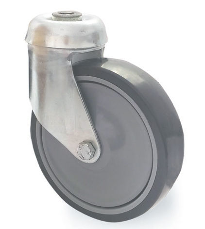 Поворотный ролик MEОпорная плитадля тележкииз полиуретана