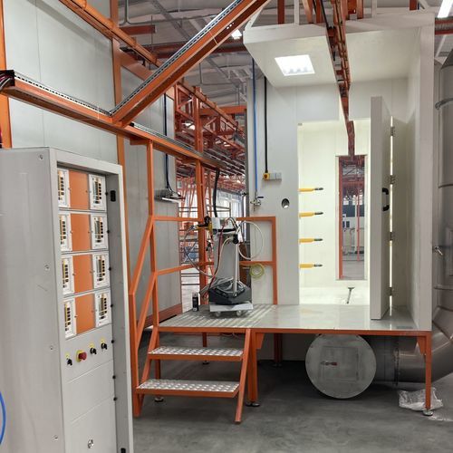 Закрытая камера порошковой окраски VMPVCдля авиационной техникидля деталей тяжелого оборудования