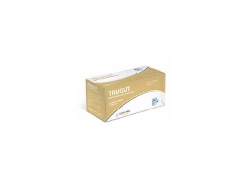 Sutures India Trugut Chromic Catgut Sutures USP 0, безыгольные
