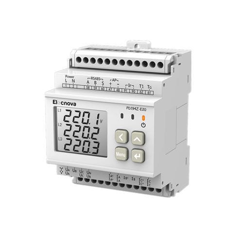 Мультиметр измеритель мощности PD194Z-E20цифровойDIN-рейкатрехфазный
