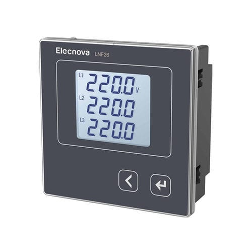 Цифровой вольтметр LNF26 для крепления на панельAC
