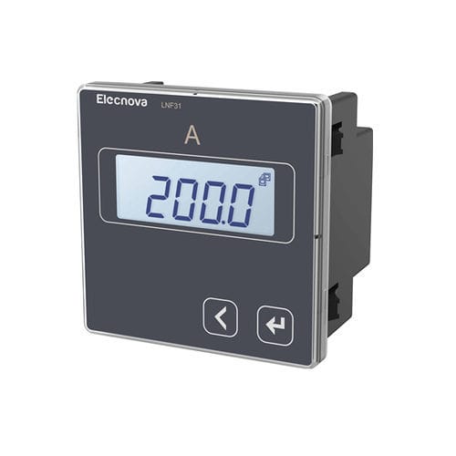 Цифровой амперметр LNF31, LNF32, однофазный, для монтажа на панели, для промышленного применения.