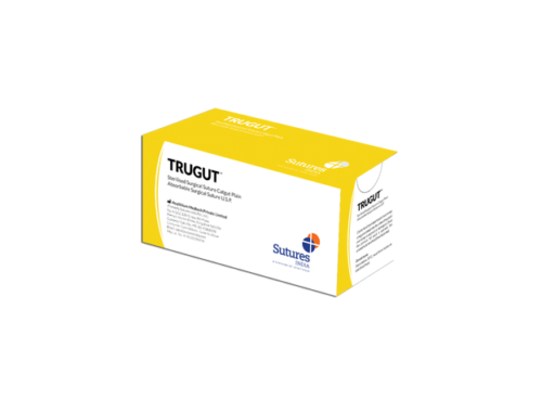 Шовный материал India Trugut Plain Catgut USP 0, без иглы