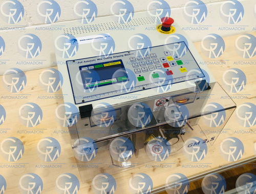 Станок для резки и зачистки электрического кабеля GM2,5лезвиес сенсорным экраномавтоматический