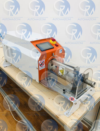 Машина для зачистки кабеля ROTAX 30поворотный ножс сенсорным экраномэлектрический