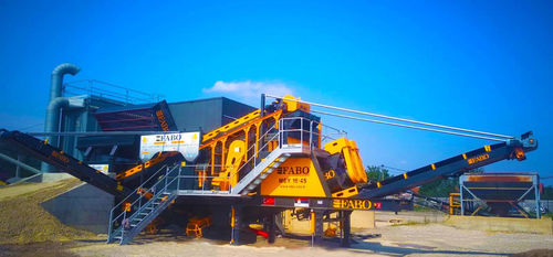 Мобильная дробильно-сортировочная установка МЭИ-1645 для производства песка