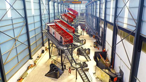 Вибросито TE SERIESдля сыпучих материалов наклонное