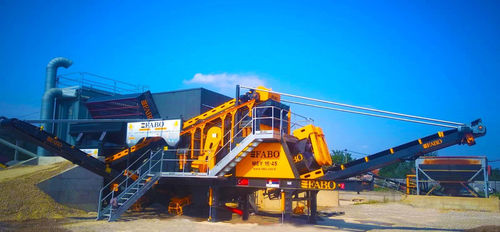 Моечная сортировочная установка MEY-1645 SANDмобильная вибрационнаядля сыпучих материалов