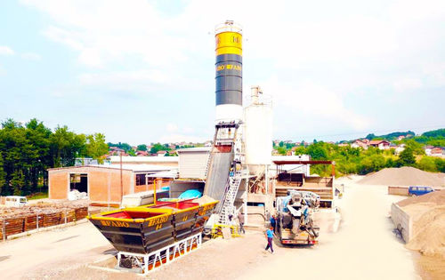 Стационарный бетонный завод
