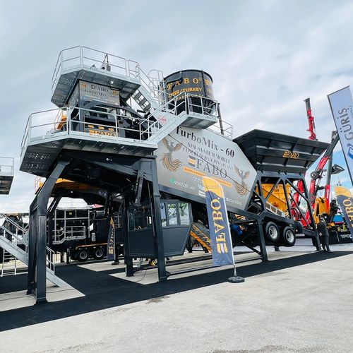 Мобильный бетонный завод ТУРБОМИКС-60