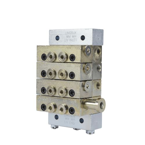 Модульный дозатор смазочного материала UVgreaseдля прогрессивных систем смазки