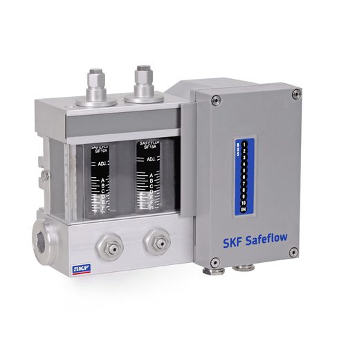 Расходомер с переменным сечением Safeflowдля маслаалюминийстекло