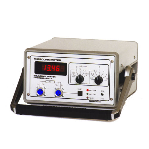 Микроомметр портативный MRC 100S–BD-3цифровой на батарейкахдля самолета