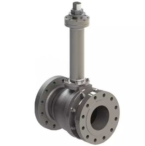 Криогенный клапан БВ-ДГшаровой с маховикомпневматический привод