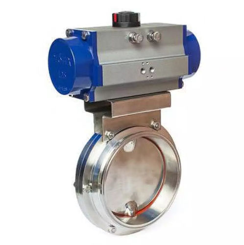 Butterfly valve pneumatically-operatedelectrically-actuatedelectro-hydraulic