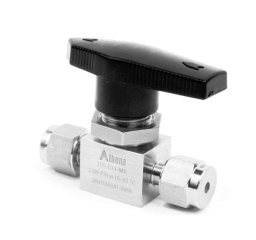 Игольчатый клапан серии IB с ручным запорным управлением