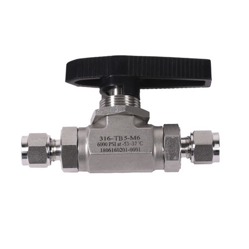 Шаровой кран серии TB с ручным запорным управлением