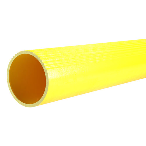 Полиэфирный профиль, армированный стекловолокном, PTCR, рифленый, круглый, промышленный