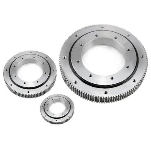 Поворотный подшипник с внутренними зубьями без зубьев, скрещенный ролик с внешними зубьями