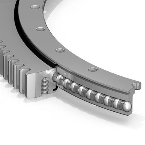 Поворотный подшипник с внешними зубьями серии Lightшаровой однорядныйдля общественных работ, экскаваторов и кранов