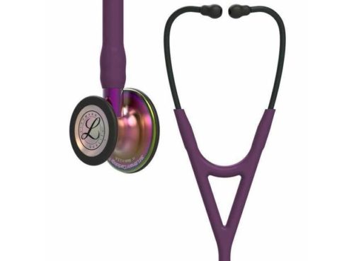 Диагностический стетоскоп Littmann Cardiology IV Rainbow & Plum – фиолетовый стержень 6205
