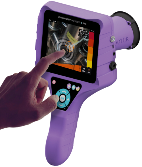 Synergys LeakShooter (Touchscreen) Ultrasonic Leak Detector V2T+ IR (LKS1000-V2T-PLUS-IR)