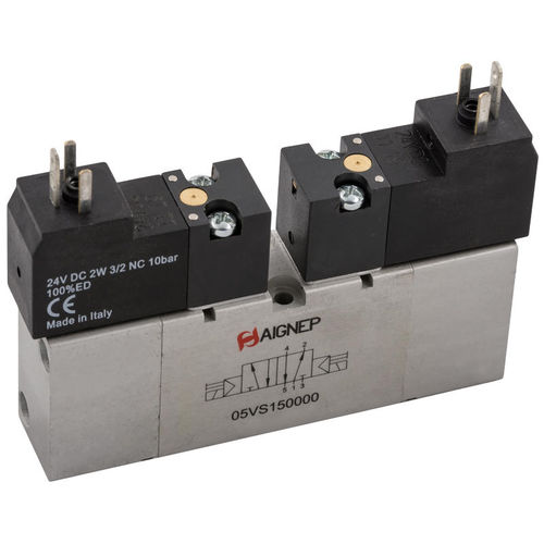 Золотниковый пневматический гидрораспределитель серии 05VS с электромагнитным управлением5/2-ходовой5/3-ходовой