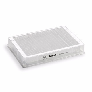 201298-100- Reservoir, unique 24 cavity, polypropylene, 2 rows x 12 columns, 3.5 mL/cavity, 84 mL maximum, pyramid base geometries, 19 mm height, 25/pk