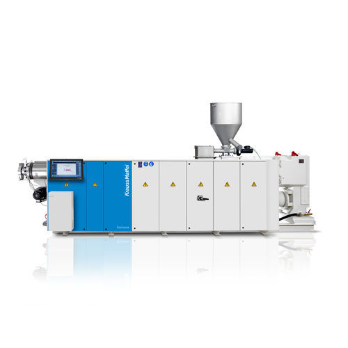 Профильный экструдер 32D двухшнековый гибкий