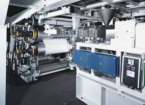 Машина для термоформования листов для упаковкиавтоматическаянепрерывного действия