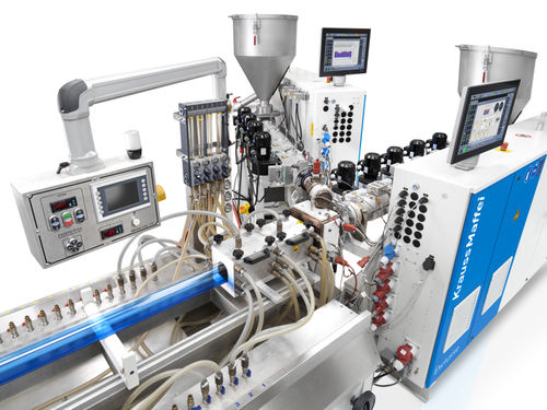 Профильный экструдер одношнековыйдвухшнековый