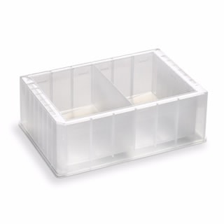 204359-100- Резервуар, 2 колонки, полипропилен, 146 мл/колонка, макс. объем 292 мл, пирамидальная геометрия основания, высота 44 мм, облученный, 25 шт/уп